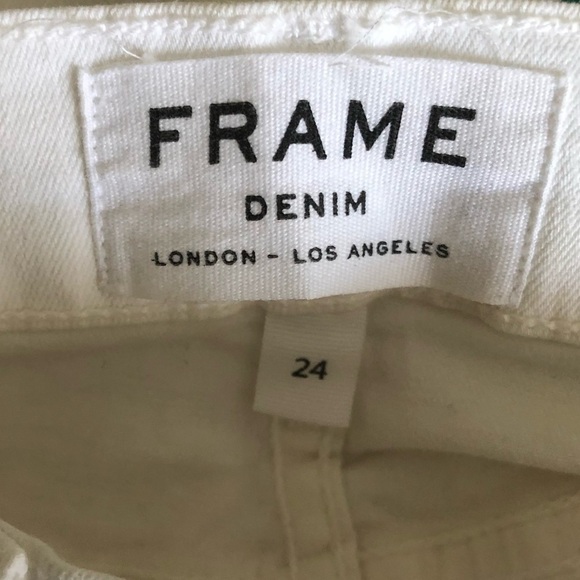 Frame Denim Le Skinny de Jeanne Crop Raw Hem ankle jeans - Picture 10 of 11